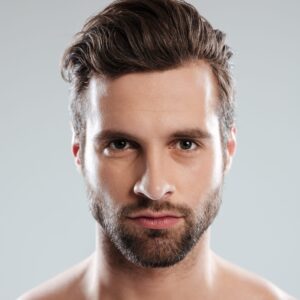 Rostro completo con cuello Hombres